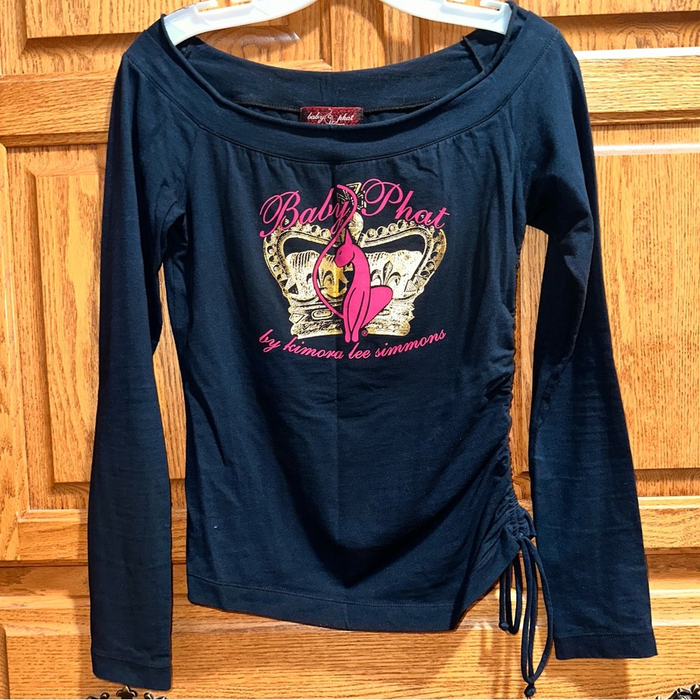 Baby Phat authentic by Kimora Lee Simmons size M juniors cotton & spandex